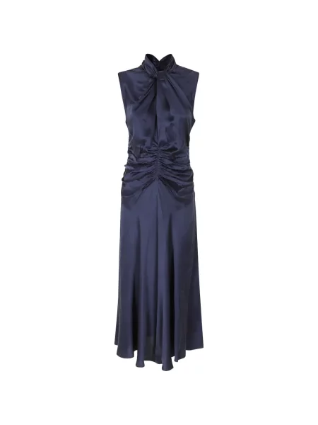 Midi haljina Isabel Marant plava