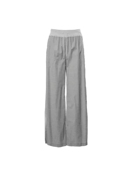 Spodnie Panicale wełniane szare