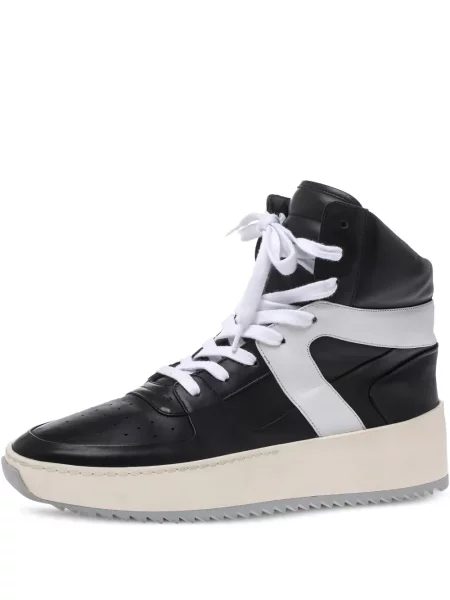 Sneakerși Fear Of God din piele negru