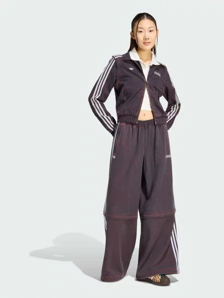 Джинсовая куртка Adidas красная
