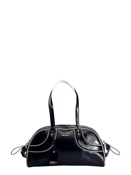 Torebka skórzana Adidas Originals skórzana czarna