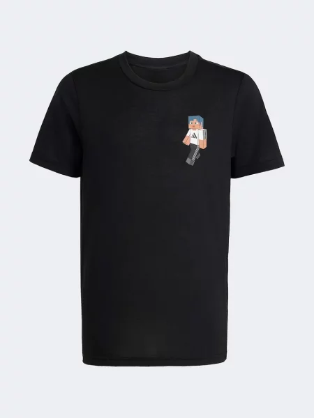 Adidas tričko MINECRAFT černé