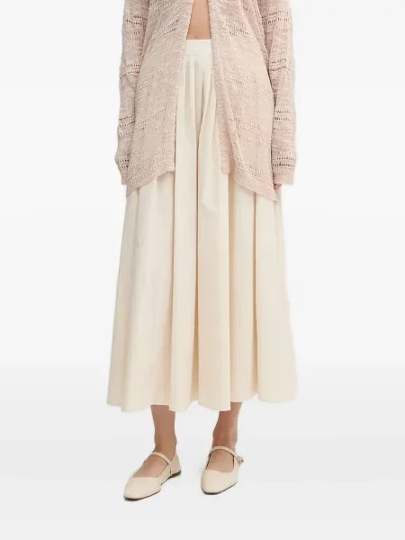 Spódnica plisowana Puccini do kolan biała