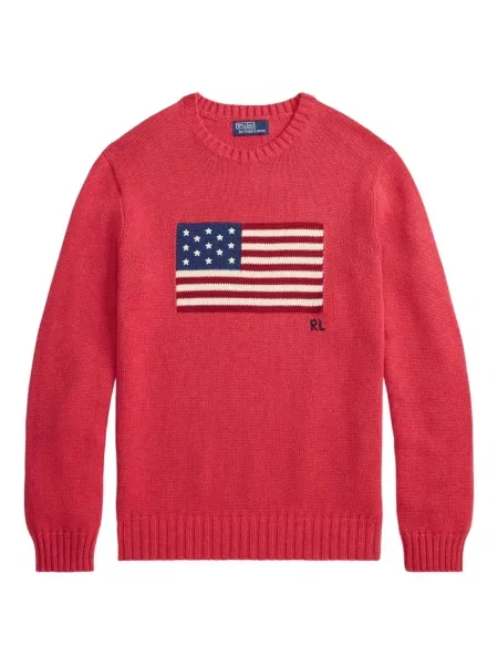 Prugasta lanena šilterica Polo Ralph Lauren bijela
