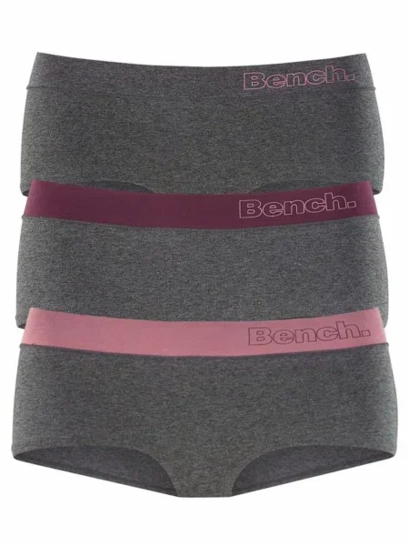 BENCH Spodnje hlače pegasto / roza / vinsko rdeča siva