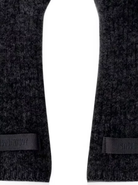 Mănuși Jacquemus tricotate negru