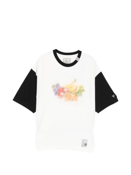 Tricou Maison Mihara Yasuhiro cu imagine alb