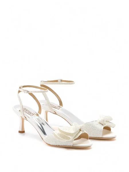 Sandale Badgley Mischka alb