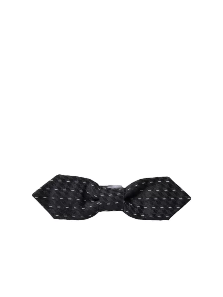 Jedwabny krawat Dolce And Gabbana czarny