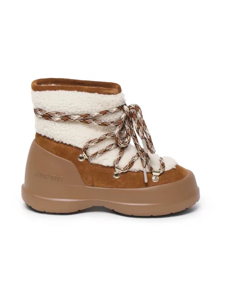 Buty Zimowe Moon Boot Luna Boot Shearling brązowe