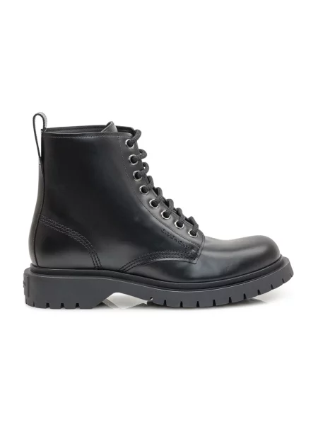 Buty do kostki Givenchy skórzane czarne