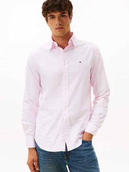 TOMMY HILFIGER Ing Heritage pasztell-rózsaszín fehér
