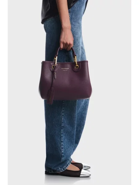 Сумка Emporio Armani фіолетова
