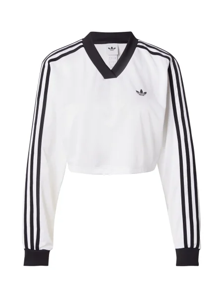 Adidas Bluză adicolor Football Jacquard alb