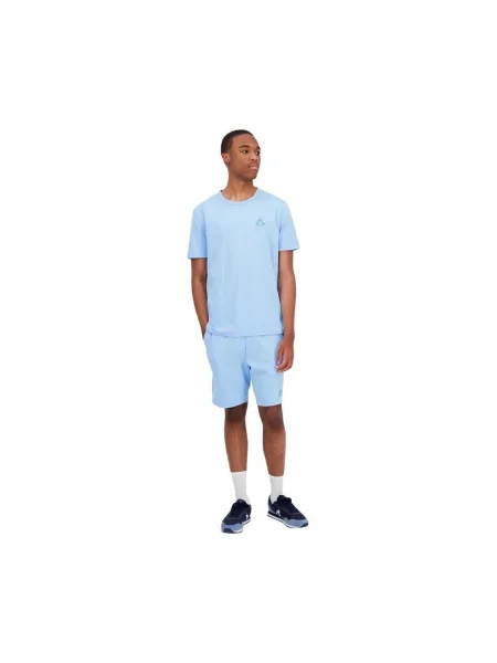 Pantaloni Le Coq Sportif scurte albastru