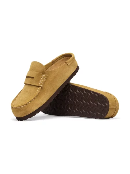 Замшевые мюли Birkenstock