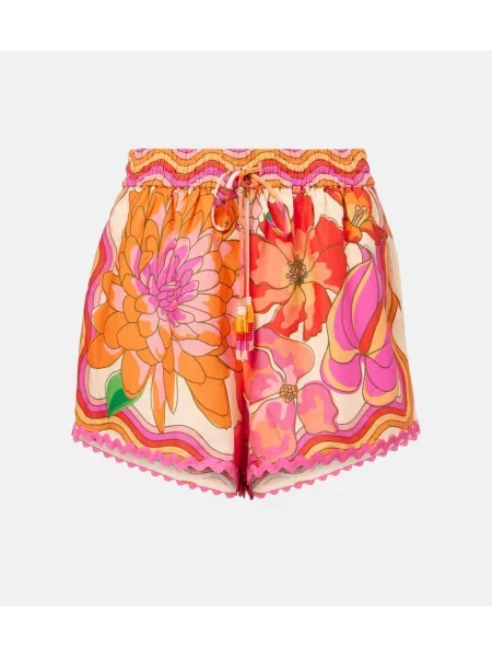 Lniane szorty Farm Rio w kwiatki