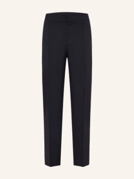 Zegna Chino Kalhoty Regular Fit tmavě modrá
