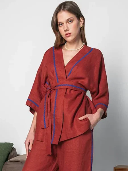 Халат Silence коричневий