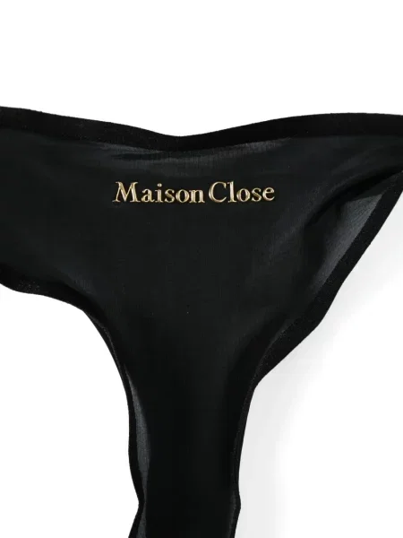 Τοπ Maison Close μαύρο