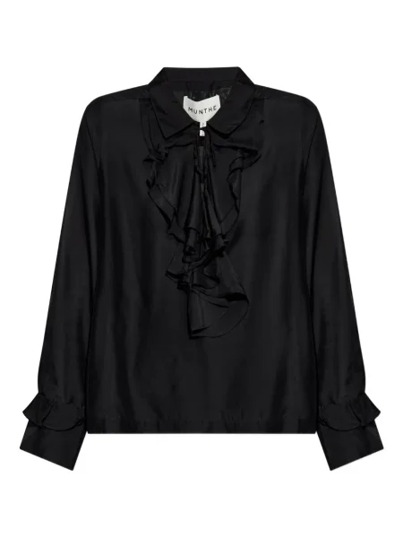 Bluză Munthe cu volane negru