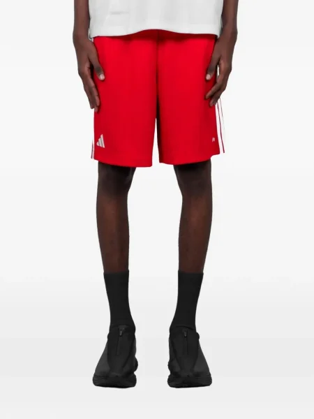 Geantă Adidas cu dungi cu imagine maro