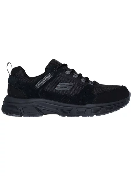 Členkové topánky Skechers čierna