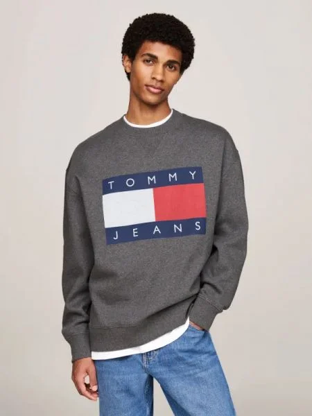 Tommy Jeans Hanorac gri