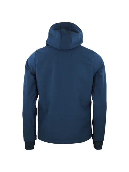 Geacă Peak Mountain softshell albastru