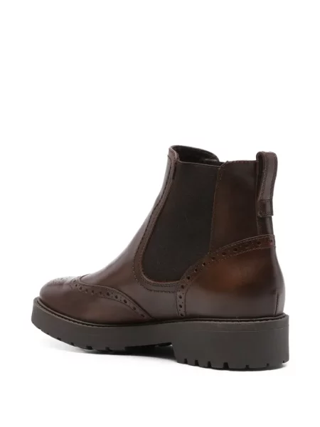 Botine Nero Giardini din piele maro