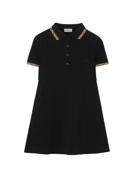 Sukienka dziecięca Burberry czarna