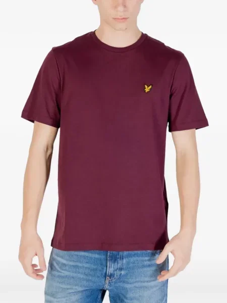 Tricou Lyle & Scott cu autograf roșu