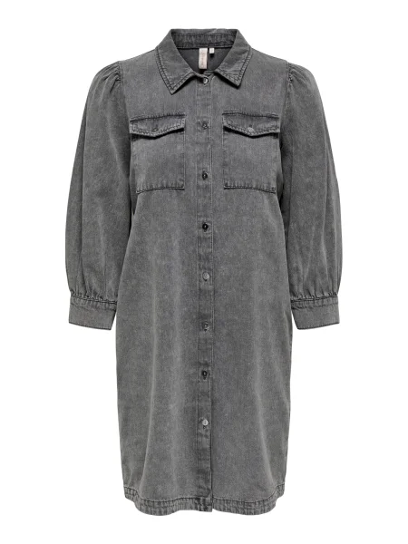 ONLY Rochie tip bluză ONLFelica denim gri