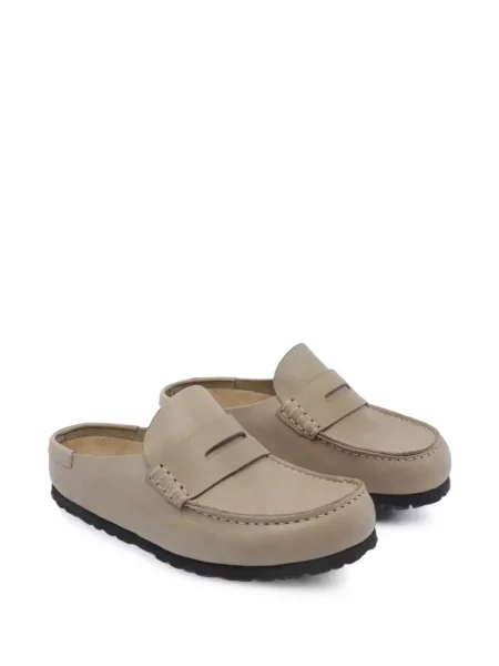 Papuci tip mules Birkenstock din piele