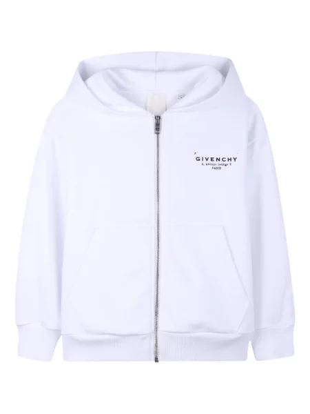 Bluza z kapturem dziecięca Givenchy biała