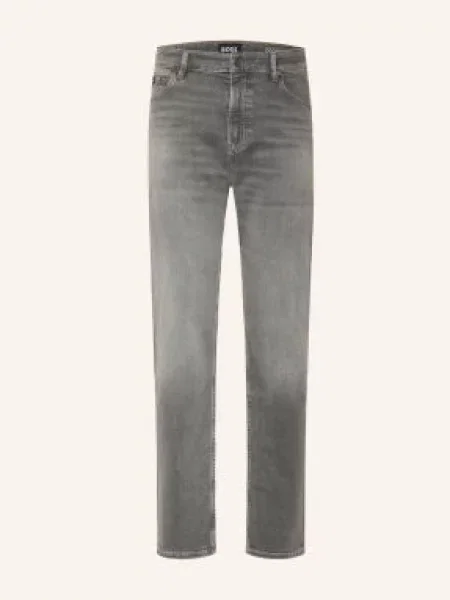 Boss Džíny Ogden Straight Fit medium grey šedé