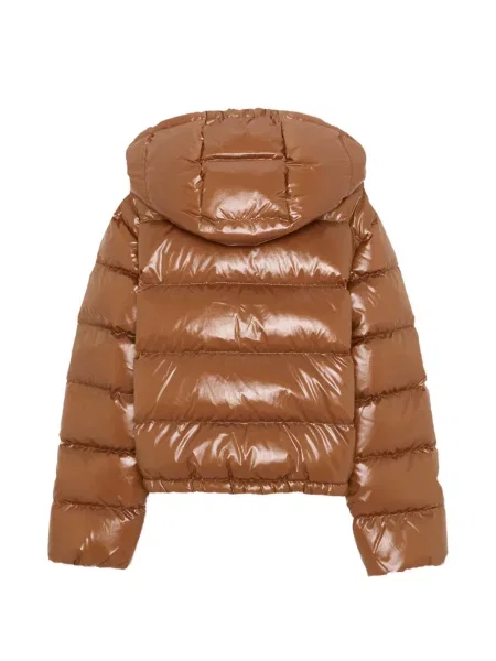 Kurtka dziecięca Moncler Enfant brązowa