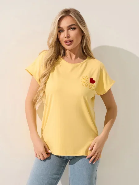 Футболка Issa Plus желтая