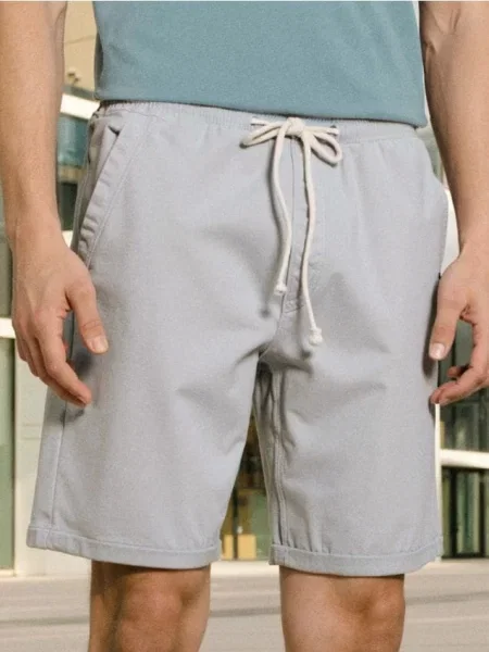 Sinsay Džínové kraťasy béžová