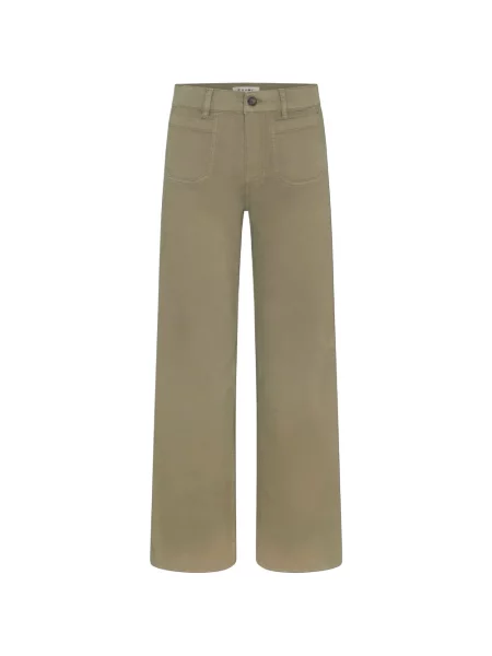 Jeansy Frame zielone