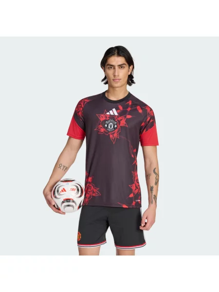 Koszulka przedmeczowa Manchester United czarna