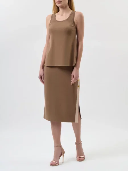 Топ Elisabetta Franchi коричневый