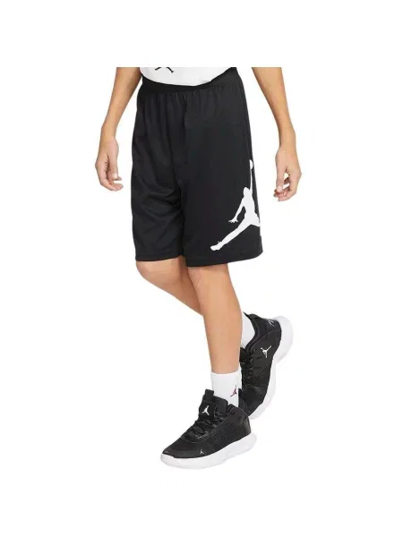 Krótkie Spodenki Sportowe Dziecięce Nike MESH czarny
