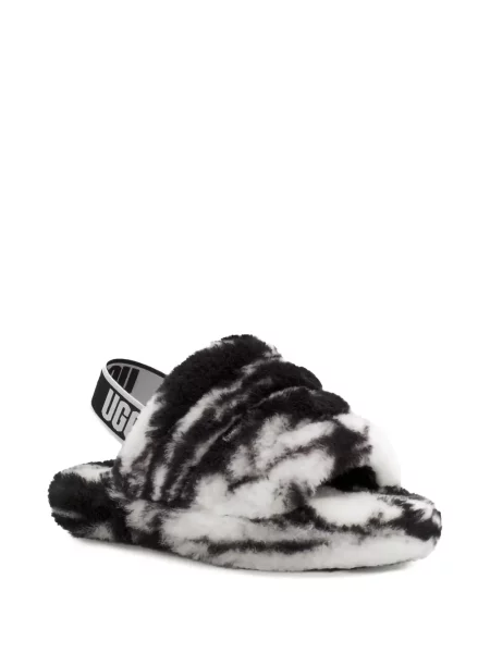 Dětské pantofle Ugg černé