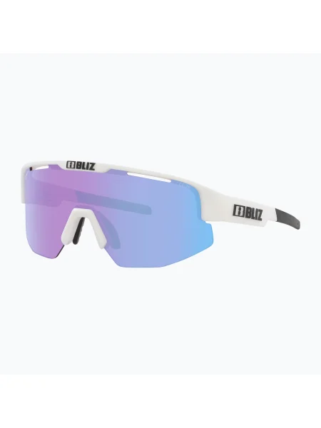 Bliz Matrix Small Nano Optics Nordic Light matt fehér/begónia/ibolyakék napszemüveg. Méret: OS fehér