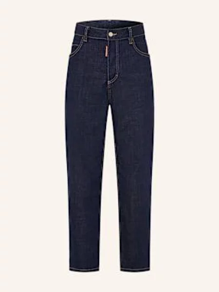 Jeansy Straight Boston blau niebieskie