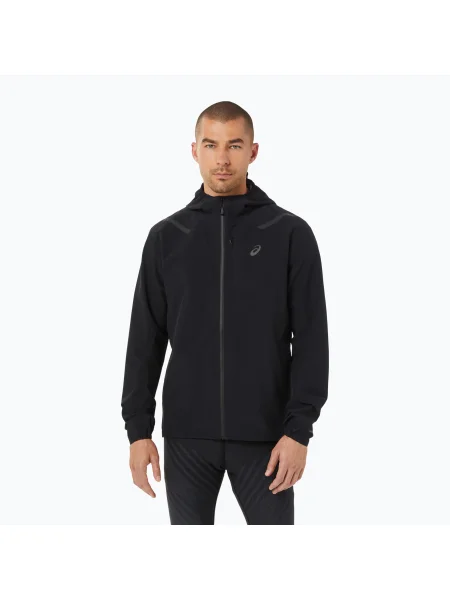 Мъжко яке ASICS Accelerate Watrproof performance черно