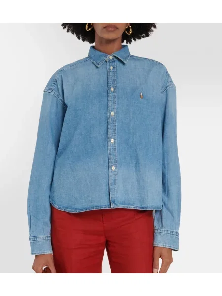 Cămașă Polo Ralph Lauren albastru