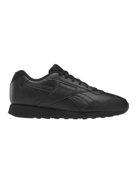 Męskie Skórzane Buty Sportowe Glide czarne