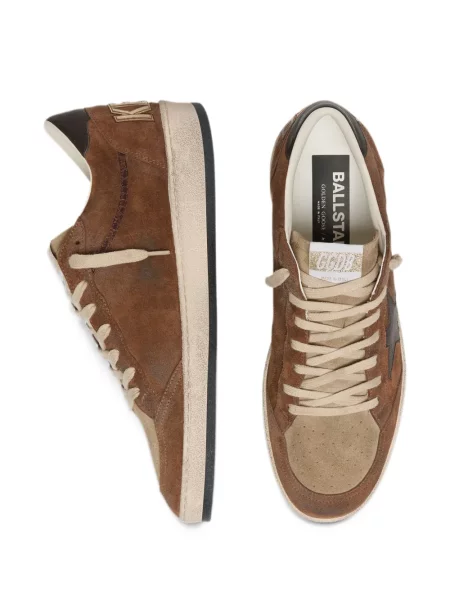 Sneakers Golden Goose Ball Star σουέντ καφέ